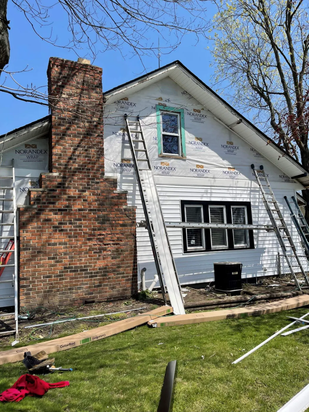 Soffit and fascia work in Noblesville