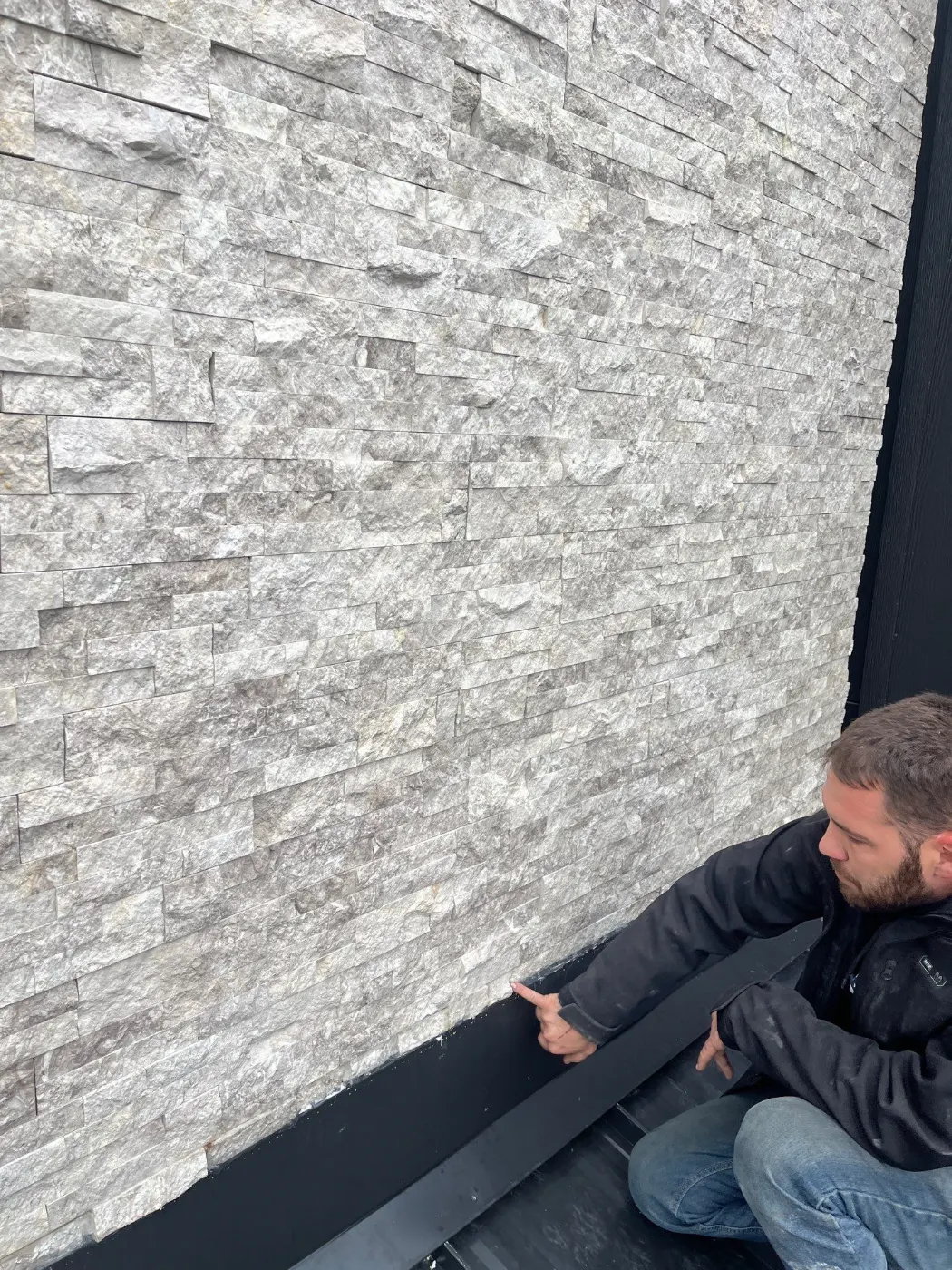 Siding installation documented in Noblesville